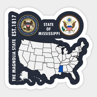 State of Mississippi Sticker